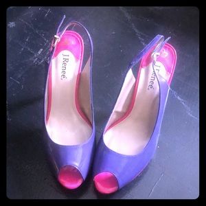 Purple & pink J. Renee heels